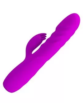 Pretty Love Melanie Purple - wiederaufladbarer Kaninchenvibrator