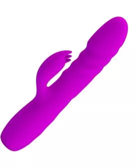 Pretty Love Melanie Purple - wiederaufladbarer Kaninchenvibrator