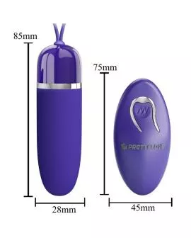 Pretty Love - Darlene Youth Violet Mini-Vibrationskugel