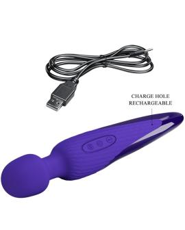 Pretty Love - Antony Youth Wand Vibrator Violett Wärmeeffekt