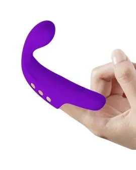 Pretty Love Gorgon Purple - Wiederaufladbarer Fingervibrator