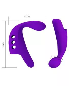 Pretty Love Gorgon Purple - Wiederaufladbarer Fingervibrator