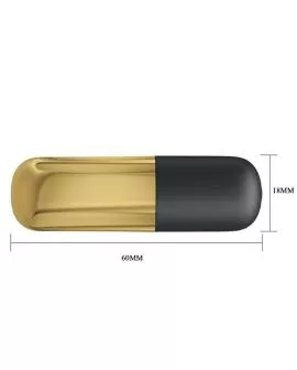 Pretty Love - Goldener wiederaufladbarer Kugelvibrator