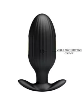 Pretty Love Jefferson App-gesteuerter Analplug Schwarz