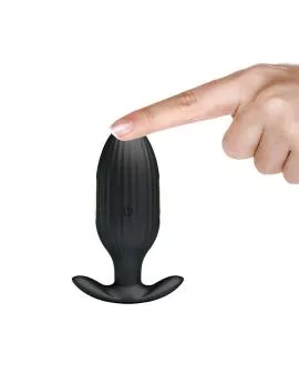 Pretty Love Kelly Plug - Anal Vibrator Wiederaufladbar Schwarz