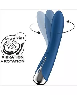 SATISFYER - SPINNING VIBE 1 G-SPOT BLAUER ROTATOR VIBRATOR