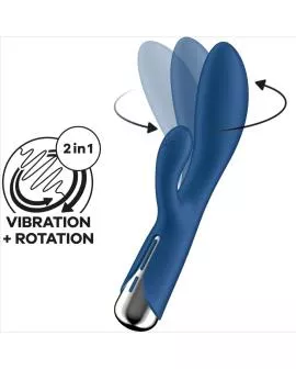 Satisfyer Spinning Rabbit 1 - Klitoris- und G-Spot-Stimulator Blau