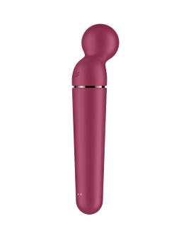 Satisfyer Planet Wand-er Vibrator-Massager - Berry
