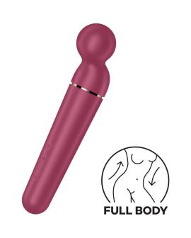 Satisfyer Planet Wand-er Vibrator-Massager - Berry