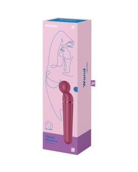 Satisfyer Planet Wand-er Vibrator-Massager - Berry