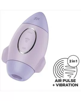 Satisfyer - Mission Control Flieder Doppelimpuls Vibrator