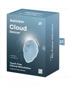 SATISFYER - CLOUD DANCER BLUE AIR PULSE VIBRATOR