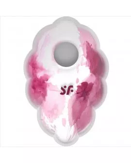 SATISFYER - CLOUD DANCER RED VIBRATOR AIR PULSE