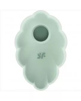 SATISFYER - CLOUD DANCER GREEN AIR PULSE VIBRATOR
