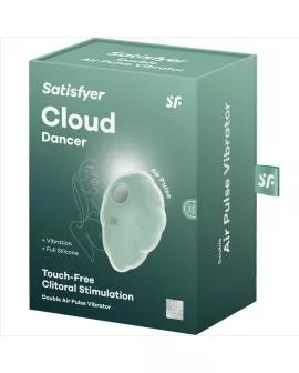 Satisfyer Cloud Dancer - Grüner Air Pulse Vibrator