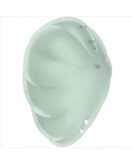 SATISFYER - CLOUD DANCER GREEN AIR PULSE VIBRATOR