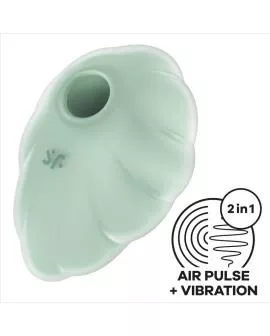 Satisfyer Cloud Dancer - Grüner Air Pulse Vibrator