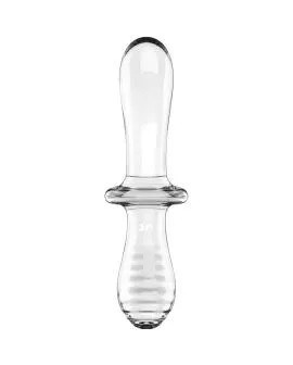 SATISFYER - DOPPEL KRISTALL DILDO TRANSPARENT