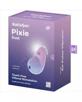 SATISFYER - PIXIE DUST LILAC AIR PLUSE STIMULATOR