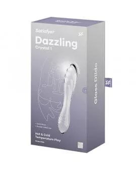 SATISFYER - SCHILLERNDER TRANSPARENTER KRISTALL