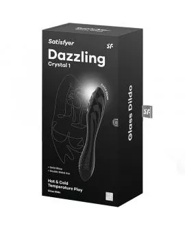SATISFYER - SCHILLERNDES KRISTALL SCHWARZ