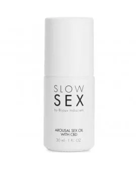 BIJOUX - SLOW SEX SEXUELLES MASSAGEÖL MIT CBD 30 ML