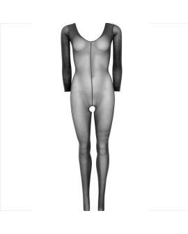 Leg Avenue - Langarm Bodystocking Schwarz Erotik