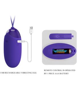 Pretty Love - Berger Youth Vibrierendes Ei Fernbedienung Violett