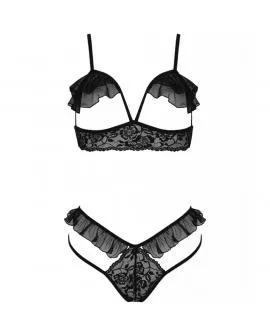 PASSION - Dolly-Set Zweiteilig in Schwarz