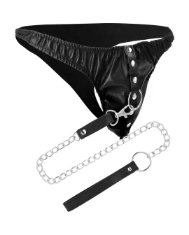 Darkness - Submission Tanga mit Metallkette