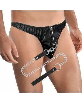 Darkness - Submission Tanga mit Metallkette