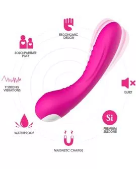 ARMONY - LEGEND VIBRATOR SILIKON FUCHSIA