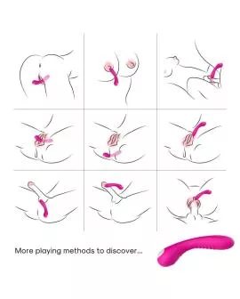 ARMONY - LEGEND VIBRATOR SILIKON FUCHSIA