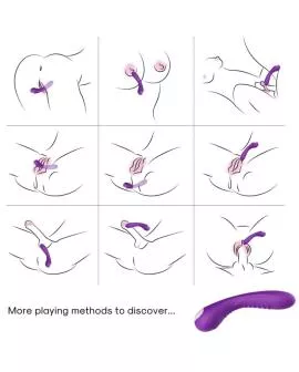 ARMONY - LEGEND VIBRATOR SILIKON LILA
