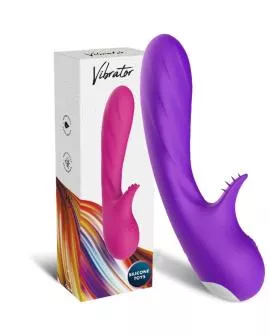 ARMONY - ROMANCE VIBRATOR MIT STIMULATOR LILA