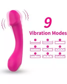 ARMONY - DILDO VIBRATOR G-SPOT SILIKON FUCHSIA