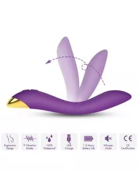 ARMONY - FLAMINGO VIBRATOR MULTIPOSITION LILA