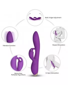ARMONY - BONNIE VIBRATOR KANINCHEN LILA