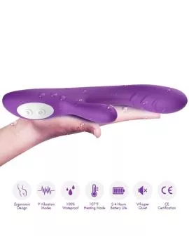 ARMONY - SPARK VIBRATOR WÄRMEEFFEKT LILA