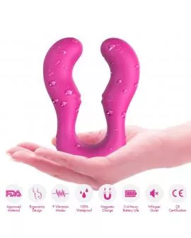ARMONY - SERAPH VIBRATOR DOPPELTE FERNBEDIENUNG FUCHSIA