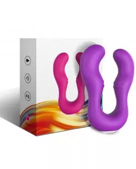 ARMONY - SERAPH VIBRATOR DOPPELTE FERNBEDIENUNG LILA