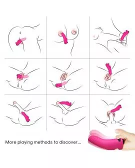 ARMONY - AURORA VIBRATOR FINGER FUCHSIA