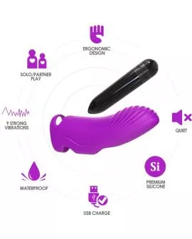ARMONY - AURORA VIBRATOR FINGER LILA