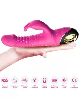 ARMONY - ZING DILDO VIBRATOR KANINCHEN FUCHSIA