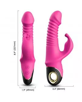 ARMONY - ZING DILDO VIBRATOR KANINCHEN FUCHSIA