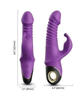 ARMONY - ZING DILDO VIBRATOR KANINCHEN LILA