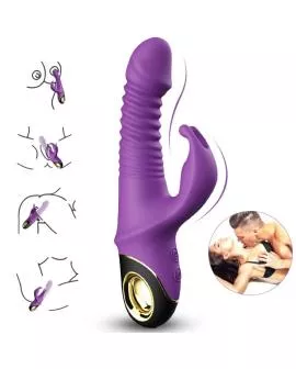ARMONY - ZING DILDO VIBRATOR KANINCHEN LILA
