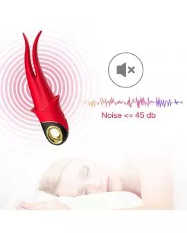 ARMONY - SHADOW VIBRATOR DOPPELKOPF TEASING ROT