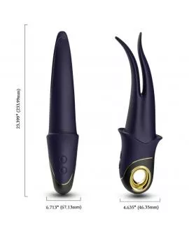 ARMONY - SHADOW VIBRATOR DOPPELKOPF TEASING BLAU