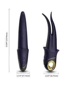 ARMONY - SHADOW VIBRATOR DOPPELKOPF TEASING BLAU